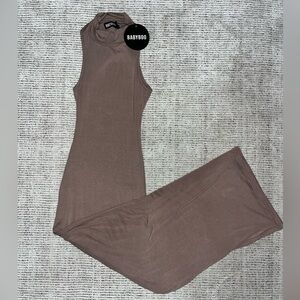 Baby Boo Tan Maxi Dress